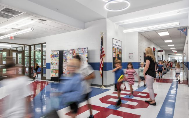 Rosenwald-Dunbar Elementary School Corridor